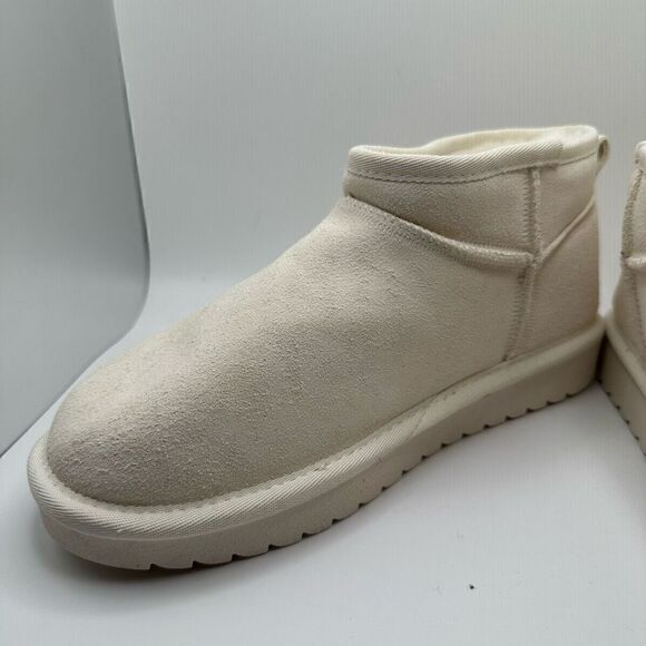 CUSHIONAIRE Women's pull on boot 8 WIDE IVORY - Picture 7 of 7